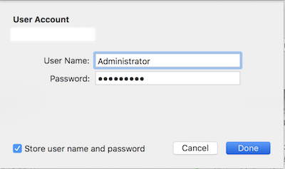 MacOS Misrosoft Remote Desktop login