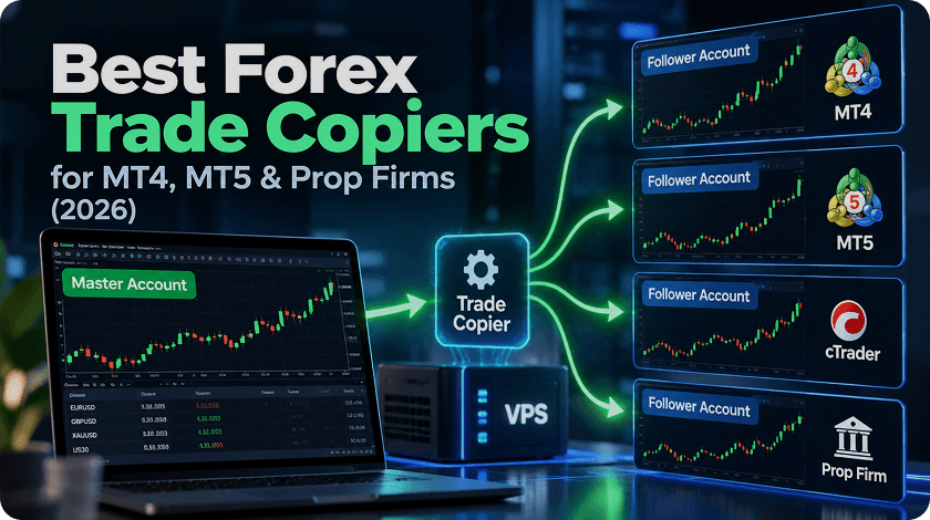 Best Forex Trade Copiers for MT4, MT5 & Prop Firms in 2026
